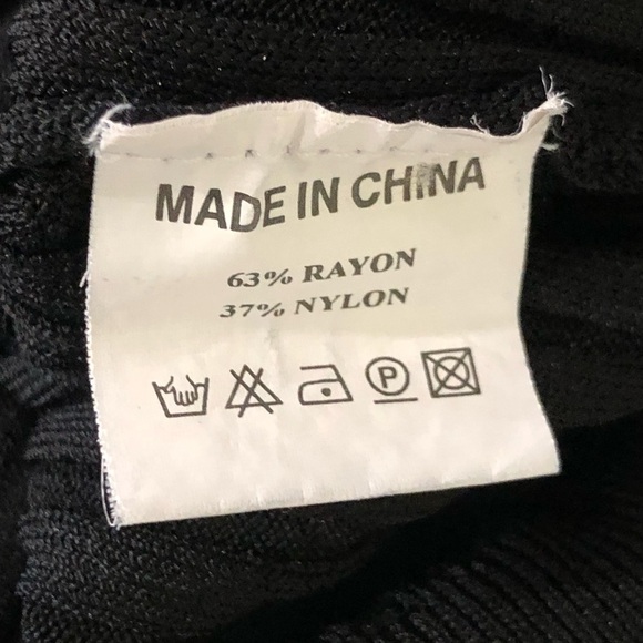 Prada Black ribbed mesh top - Picture 7 of 11